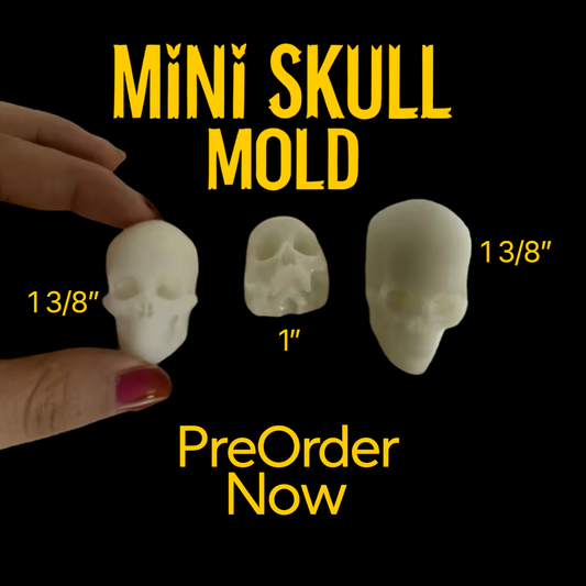 Mini Skull Silicone Mold Set