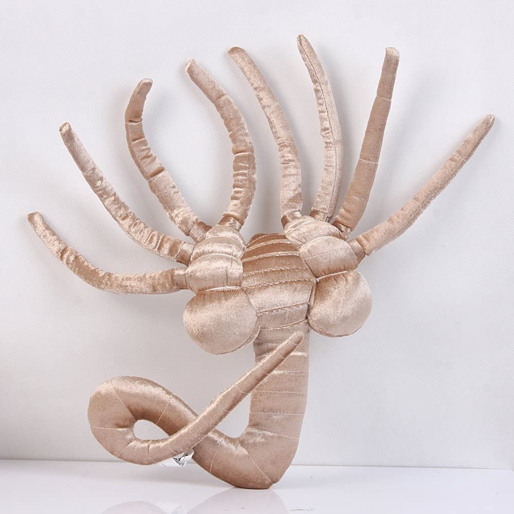 Aliens Xenomorph Face hugger Plush soft Collectible stuffed prop Toy