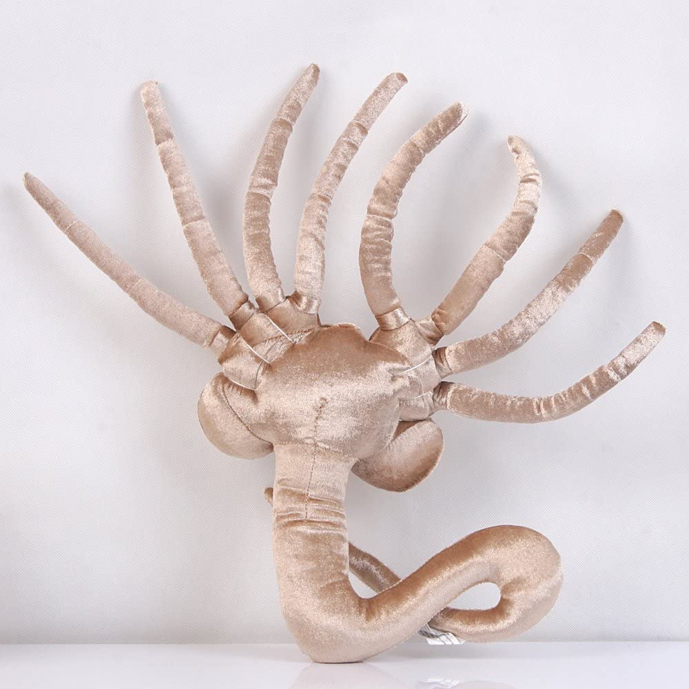 Aliens Xenomorph Face hugger Plush soft Collectible stuffed prop Toy