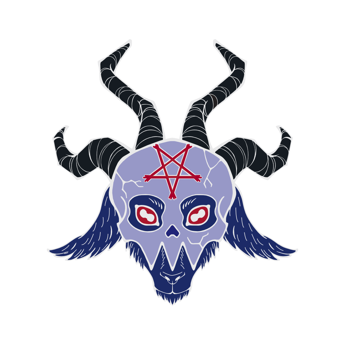 Billy - Devil Goat Enamel Pin