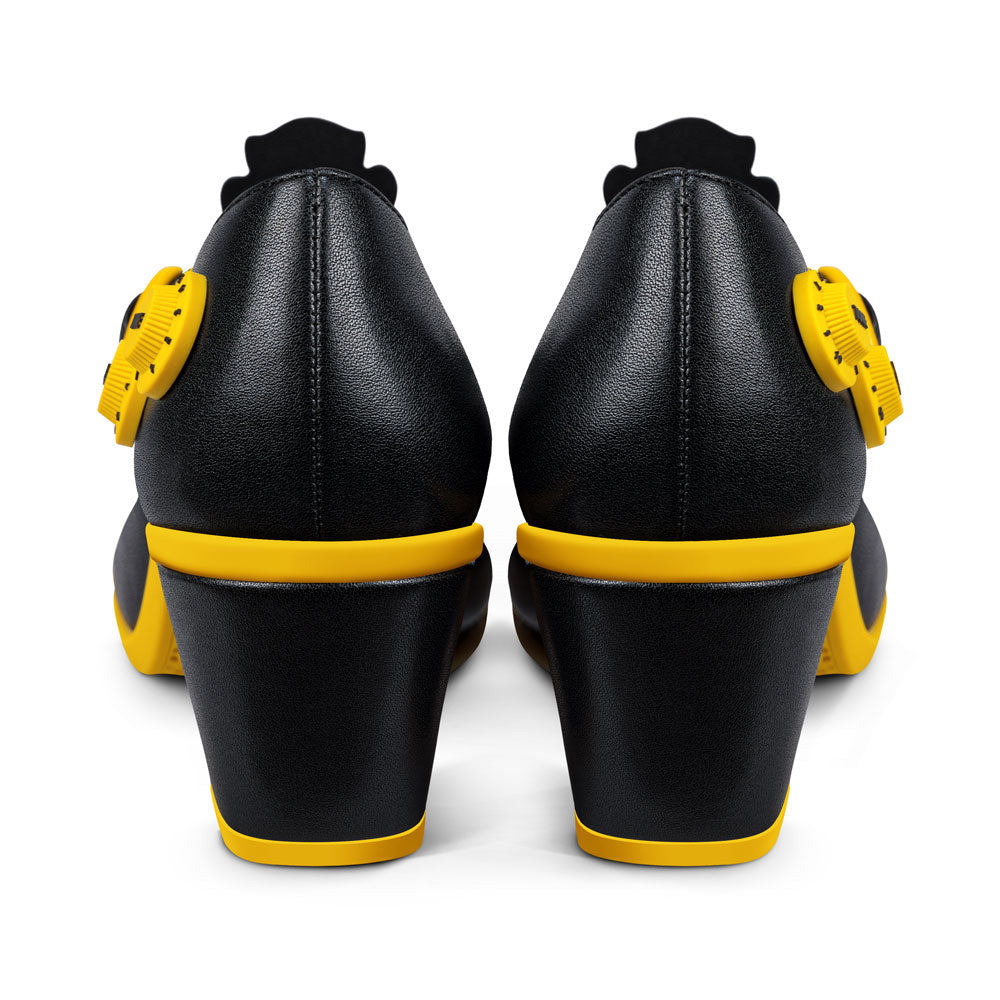 Chocolaticas® Mid Heels Classic Rock Women's Mary Jane Pump