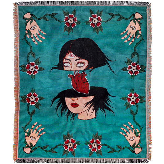 Detachment - Anatomical Heart Woven Blanket