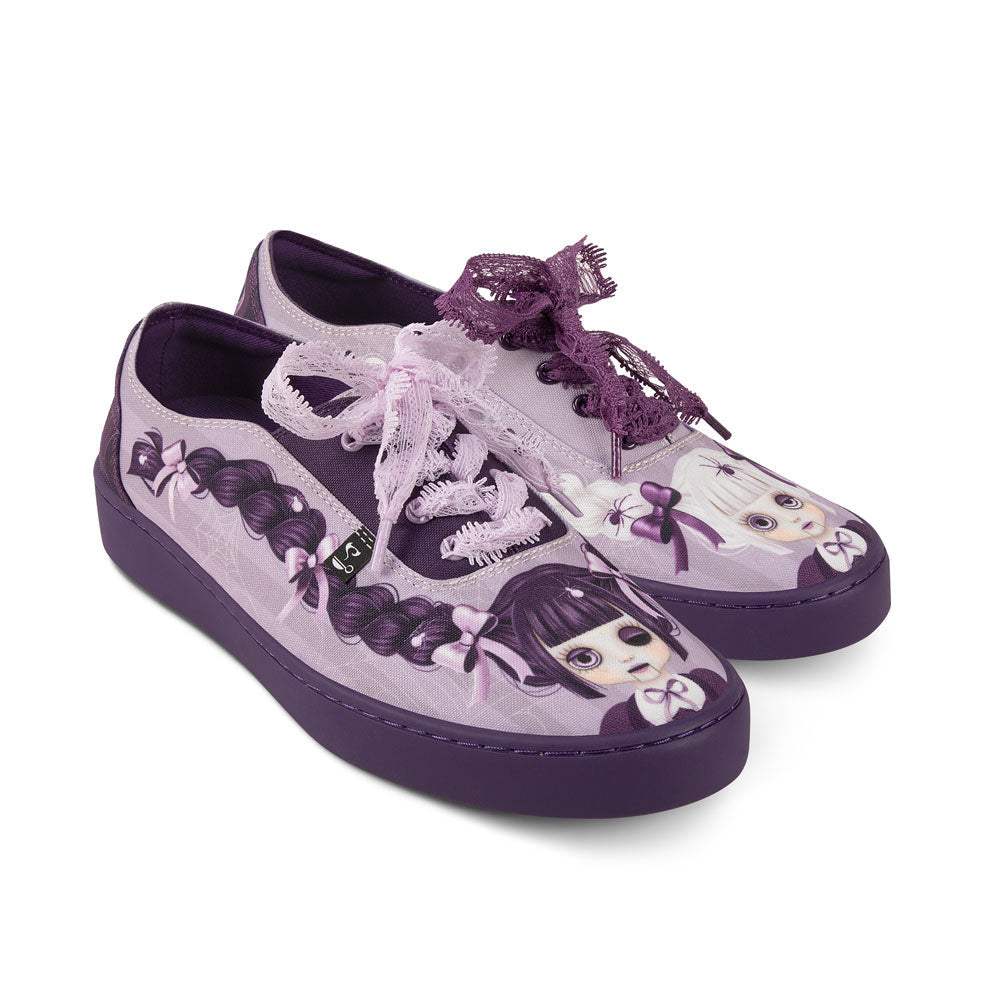 ChocolaticasĀ® Nocturna Sisters Casual Sneaker