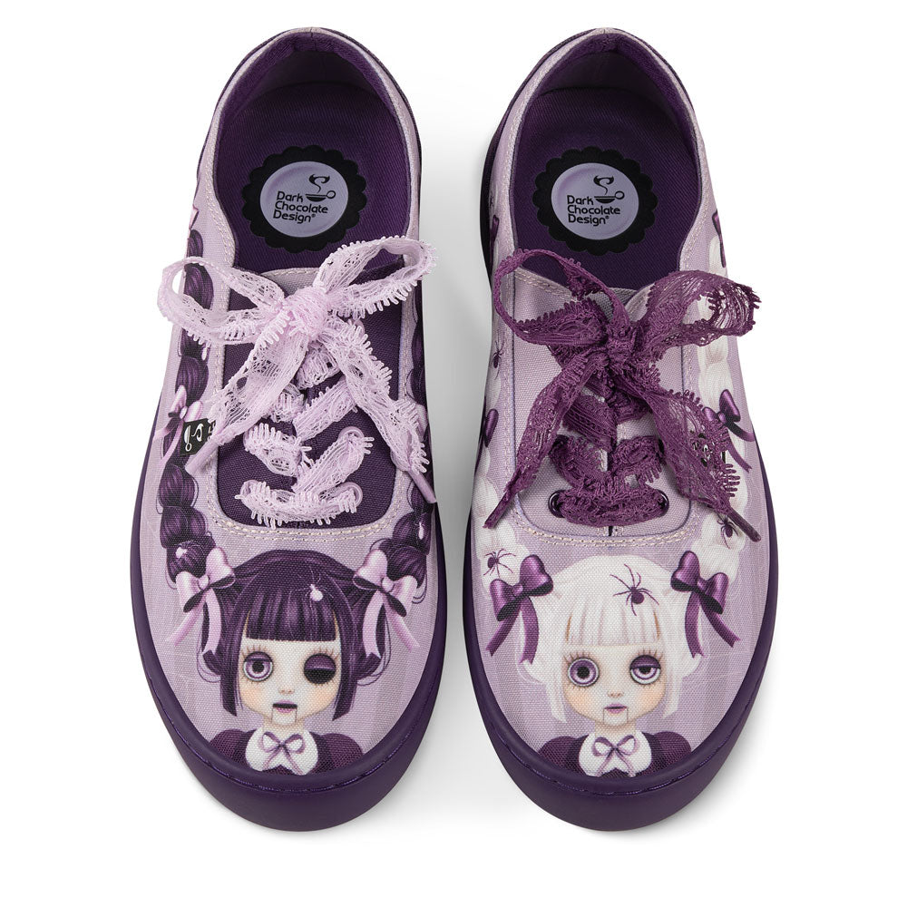 ChocolaticasĀ® Nocturna Sisters Casual Sneaker