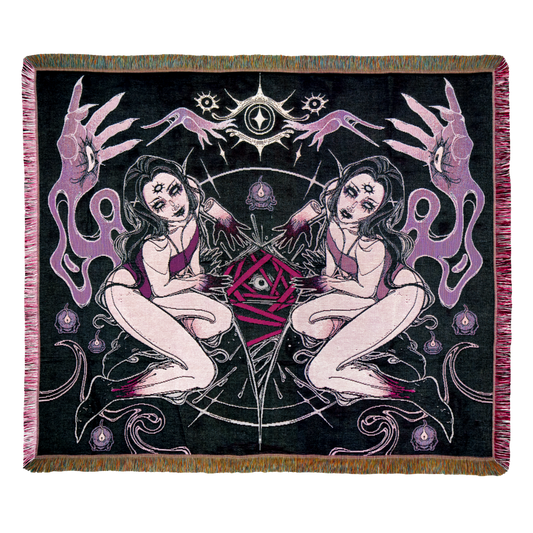 Seance - Summoning Ritual Woven Blanket