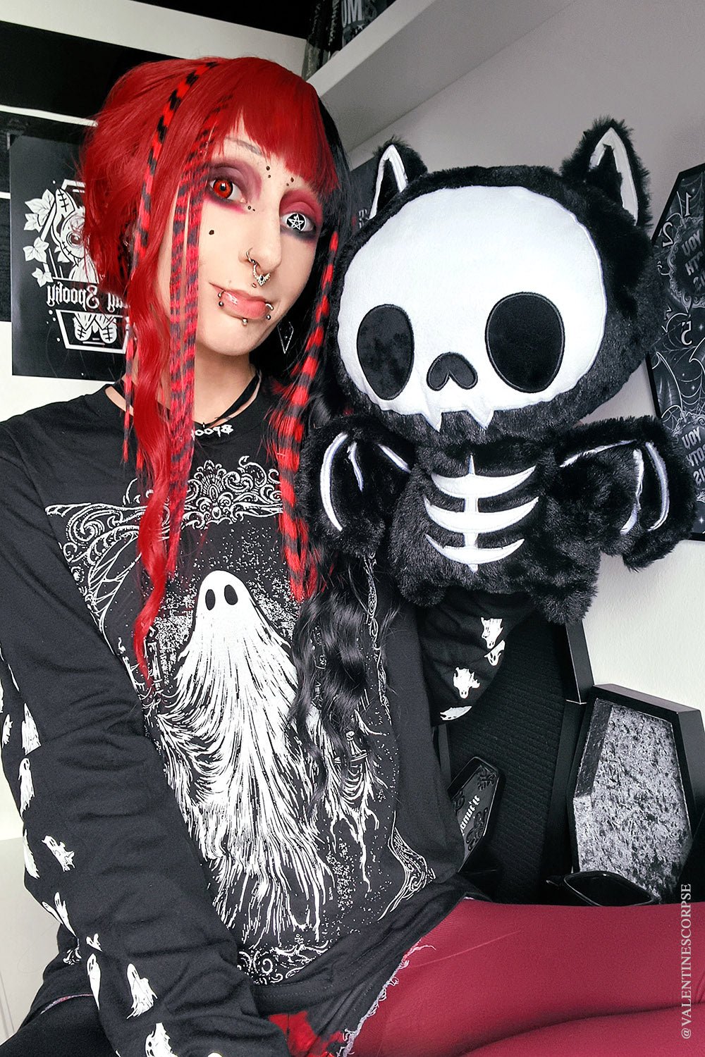 Bony Bat Plush Toy