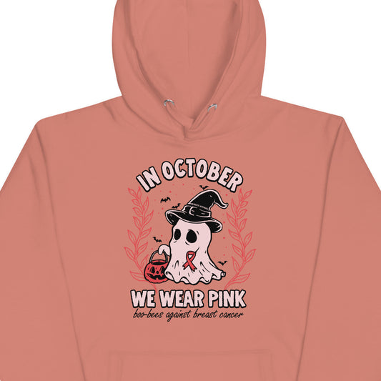 In October We Wear Pink Hoodie