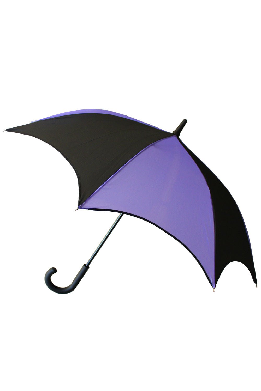 Funeral Procession Umbrella BLACK and PURPLE