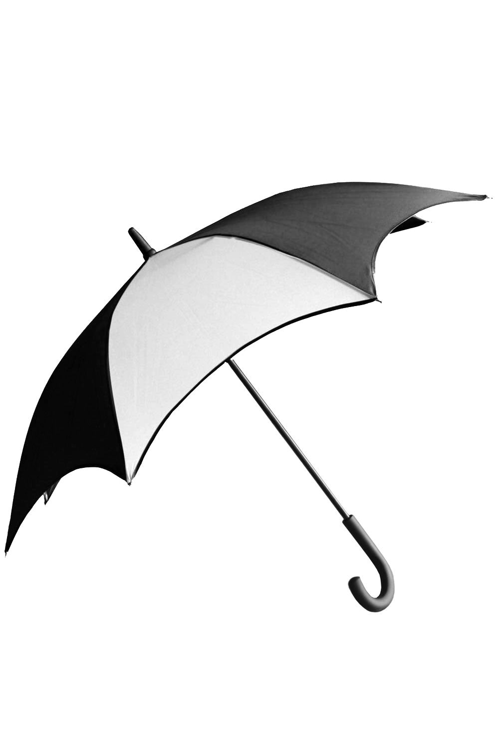 Funeral Procession Umbrella BLACK and WHITE