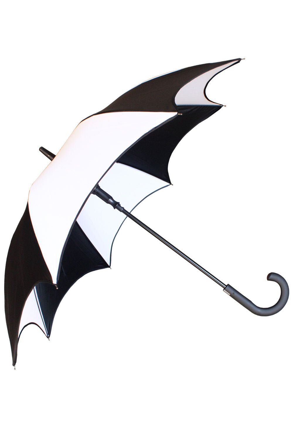 Funeral Procession Umbrella BLACK and WHITE