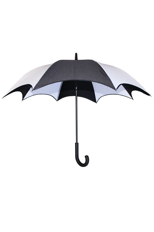 Funeral Procession Umbrella BLACK and WHITE
