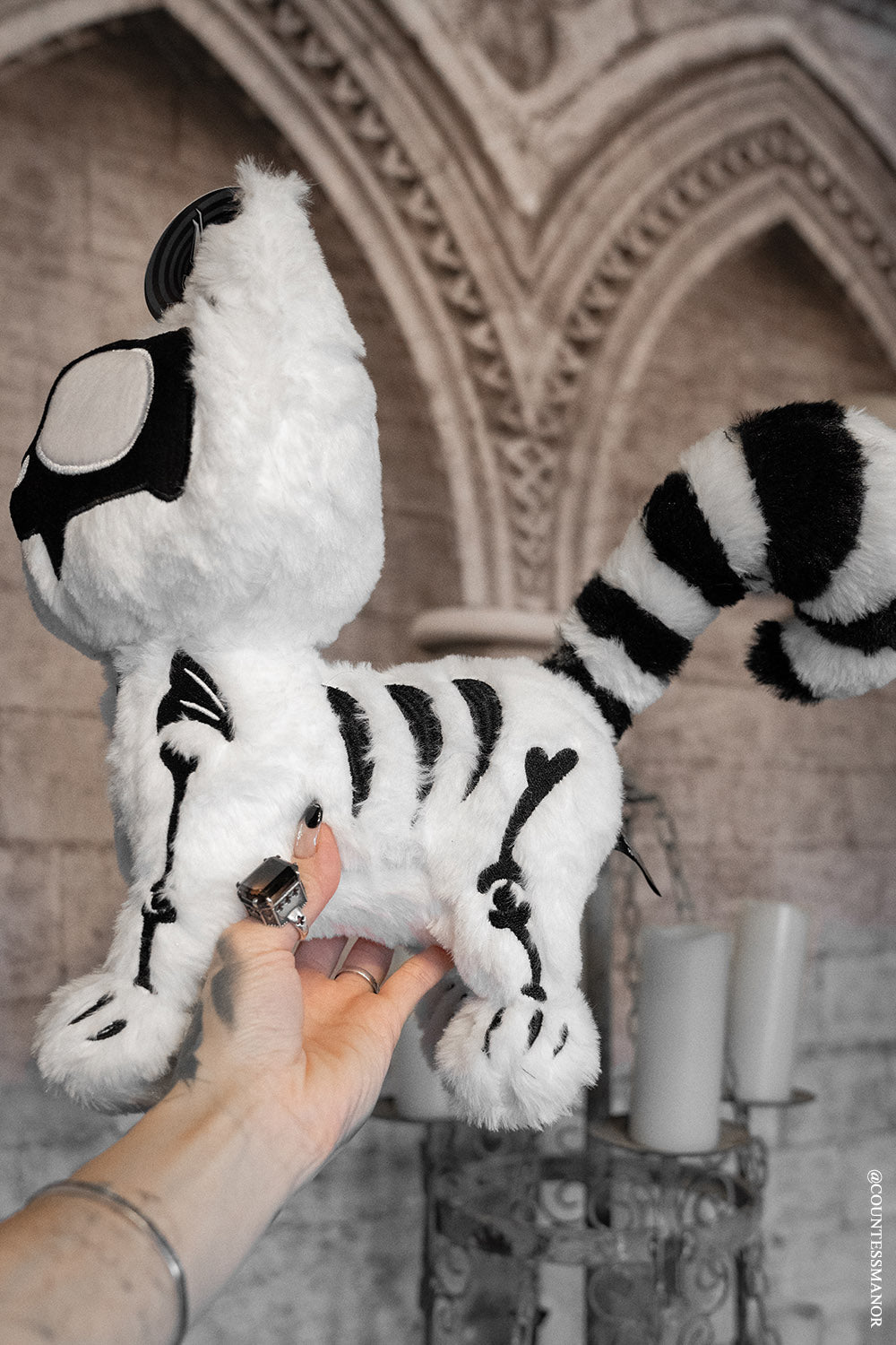 Ghost Kitty Plush Toy
