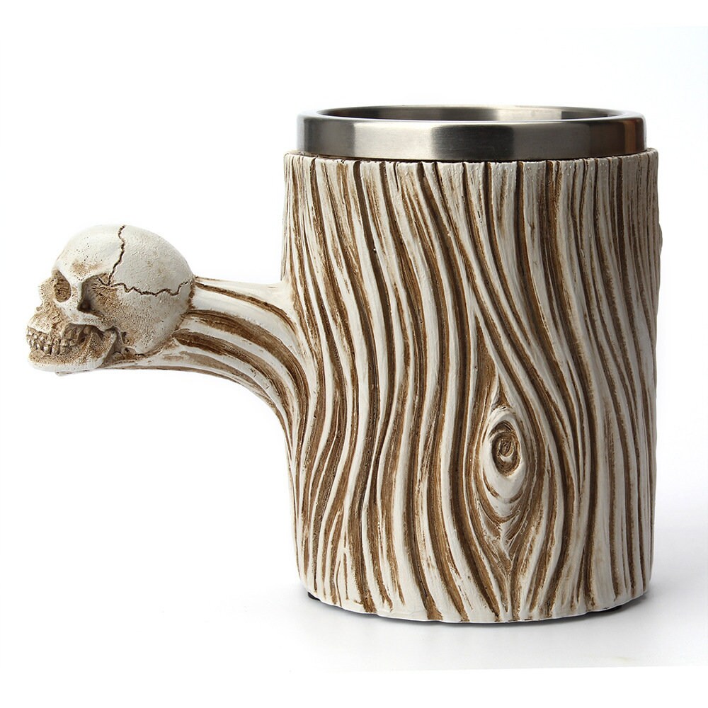 Deadwood Skull Coffee Mug | Halloween Gift