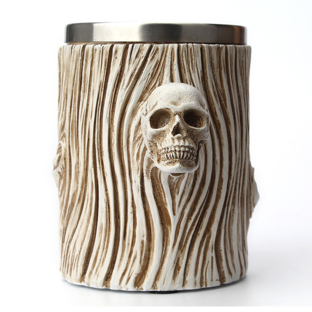 Deadwood Skull Coffee Mug | Halloween Gift