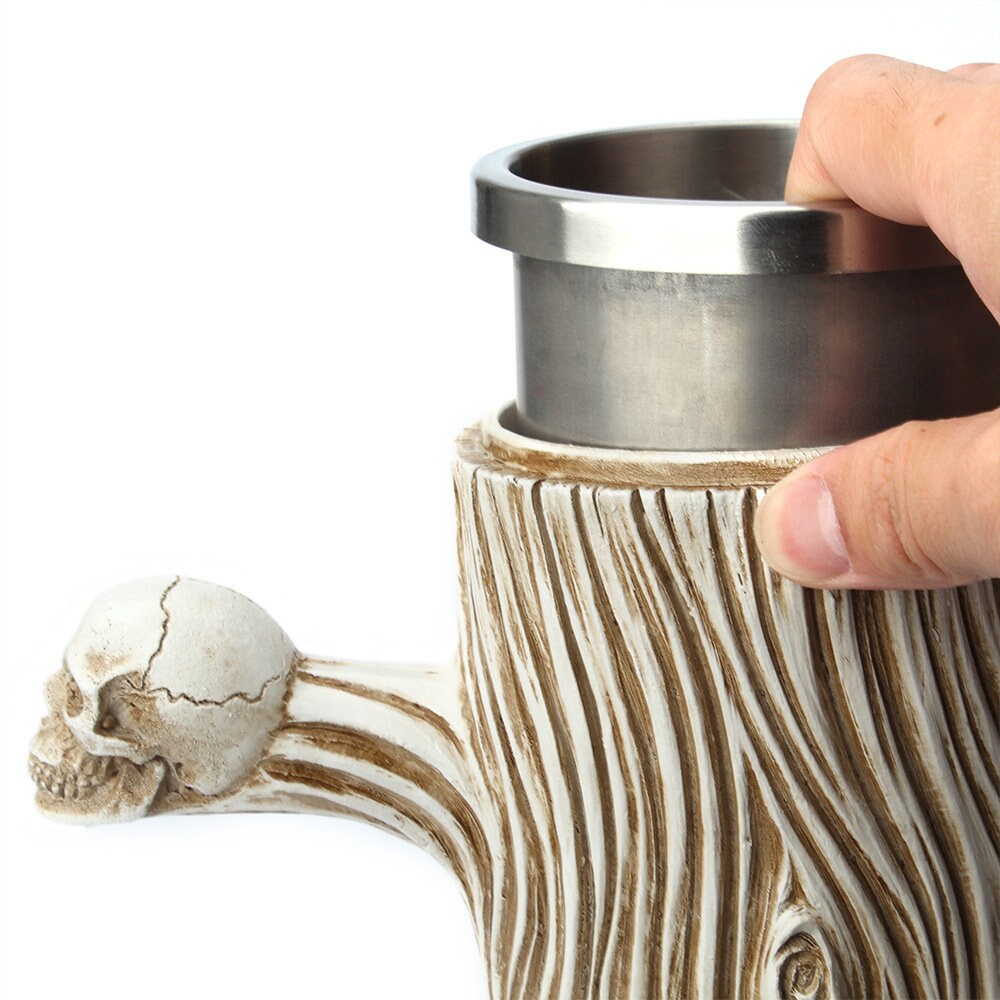 Deadwood Skull Coffee Mug | Halloween Gift