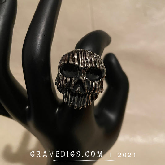 Tree Skull Ring | Stainless Steel | Gothic Horror Fantasy Halloween