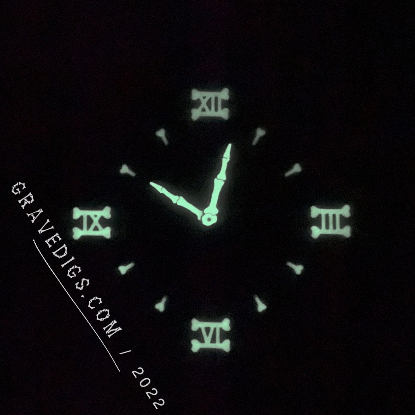 Nightmare Before Christmas Clock | Glow in the Dark | Handmade Original