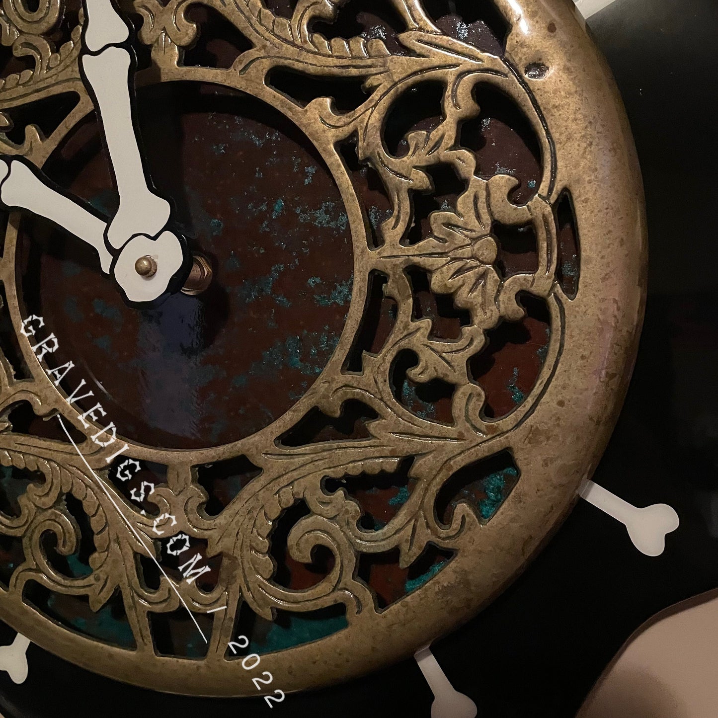 Nightmare Before Christmas Clock | Glow in the Dark | Handmade Original