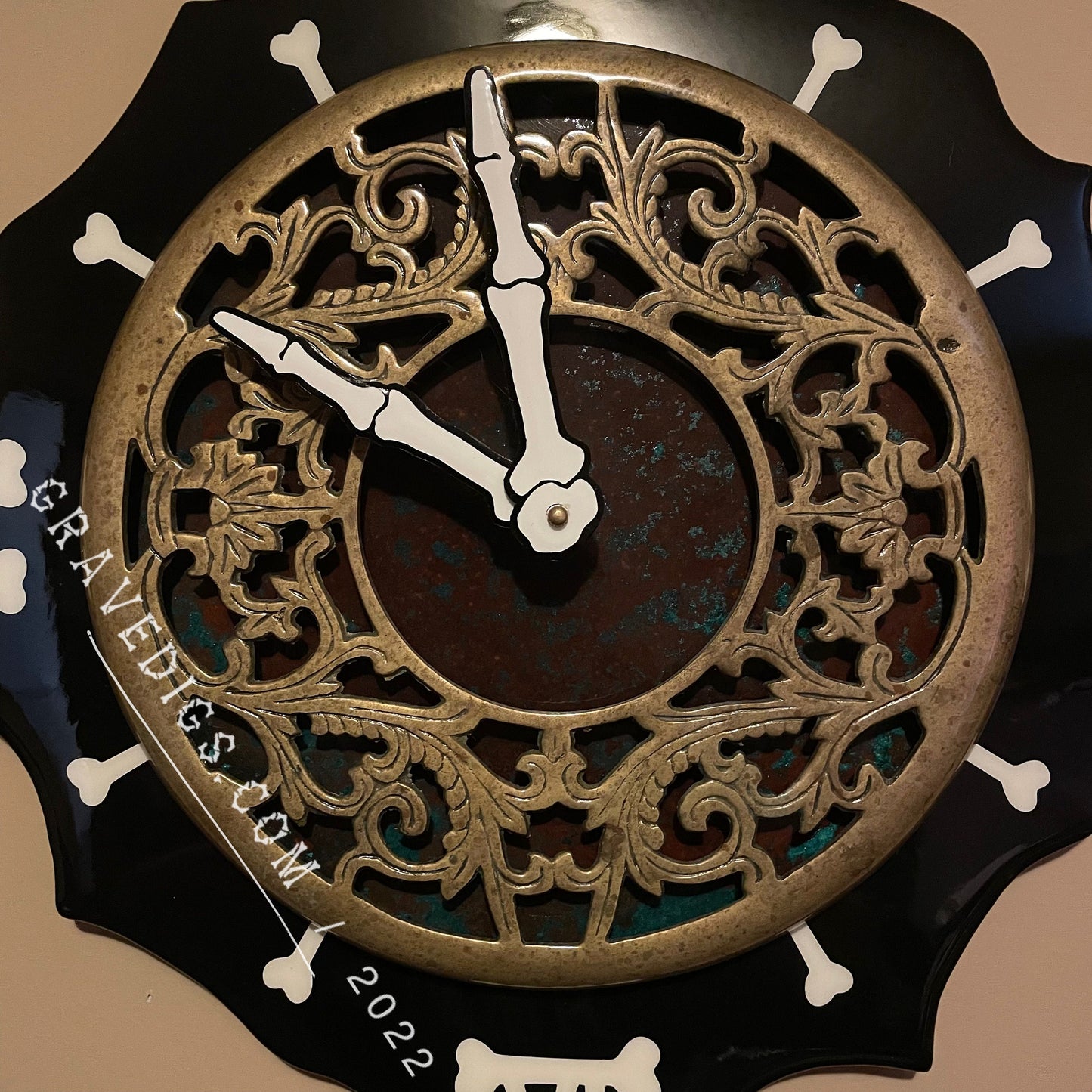 Nightmare Before Christmas Clock | Glow in the Dark | Handmade Original