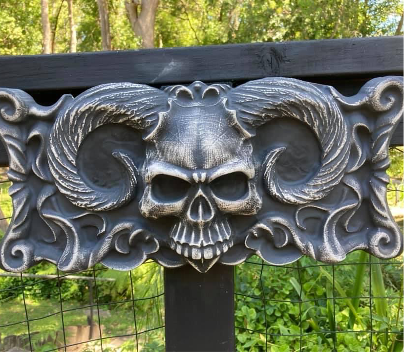 Skull Devil Mold 20" ABS