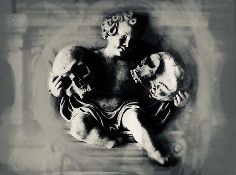 Cherub and Skull ABS Mold
