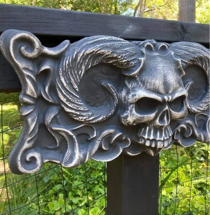 Skull Devil Mold 20" ABS