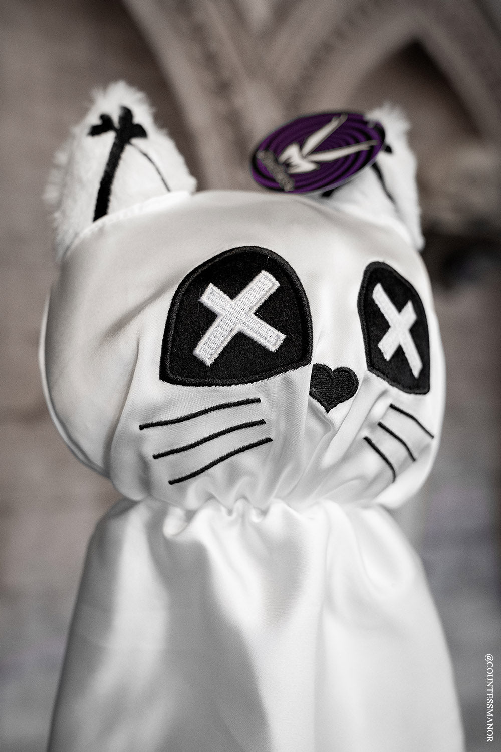 Ghost Kitty Plush Toy