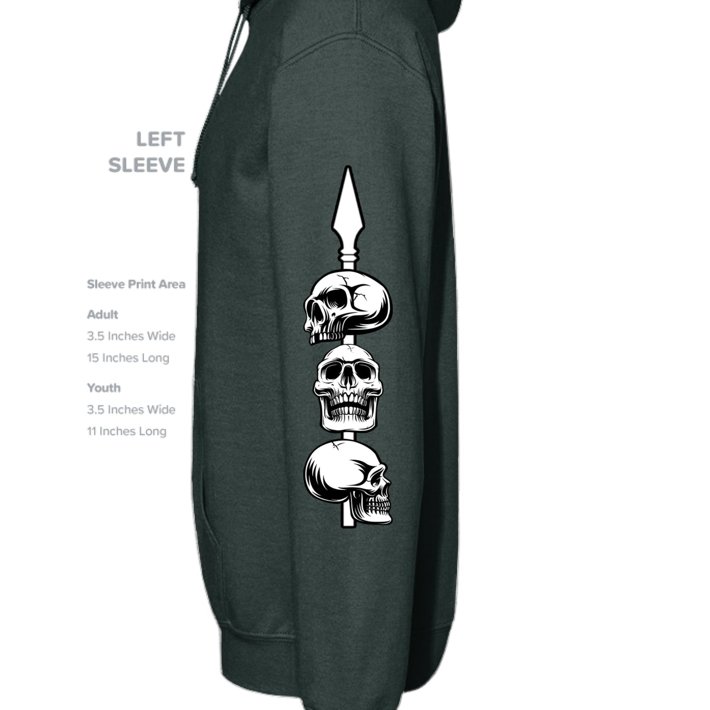 FOREST GREEN - SLEEVE_LEFT
