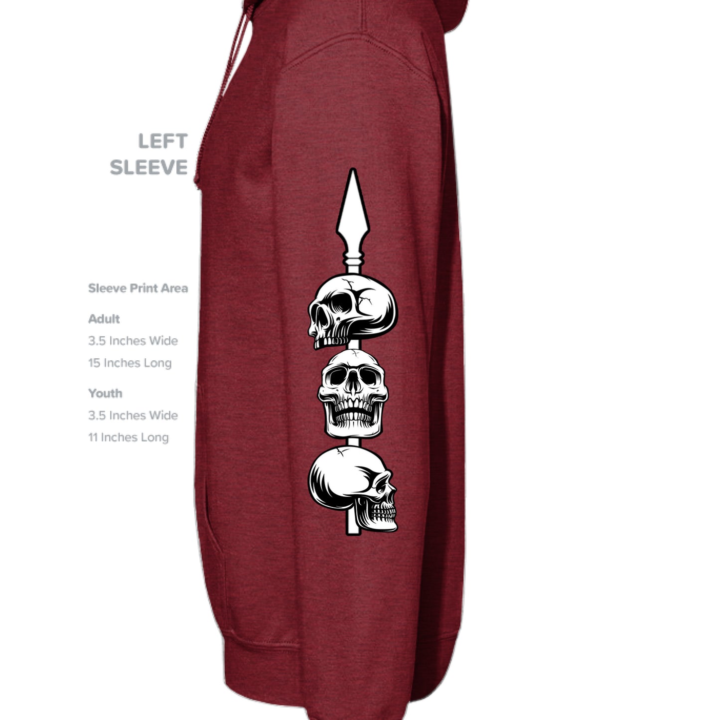 ANTIQUE CHERRY RED - SLEEVE_LEFT