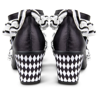 Chocolaticas® Mid Heels Arlequin Women's Mary Jane Pump