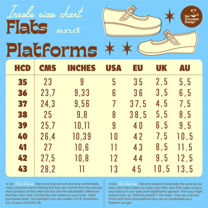 Chocolaticas® Jinxie Women's Mary Jane Flat