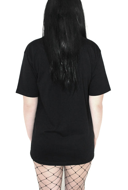Vampire Lace Wings Boyfriend Fit Tee -Slashed or Unslashed