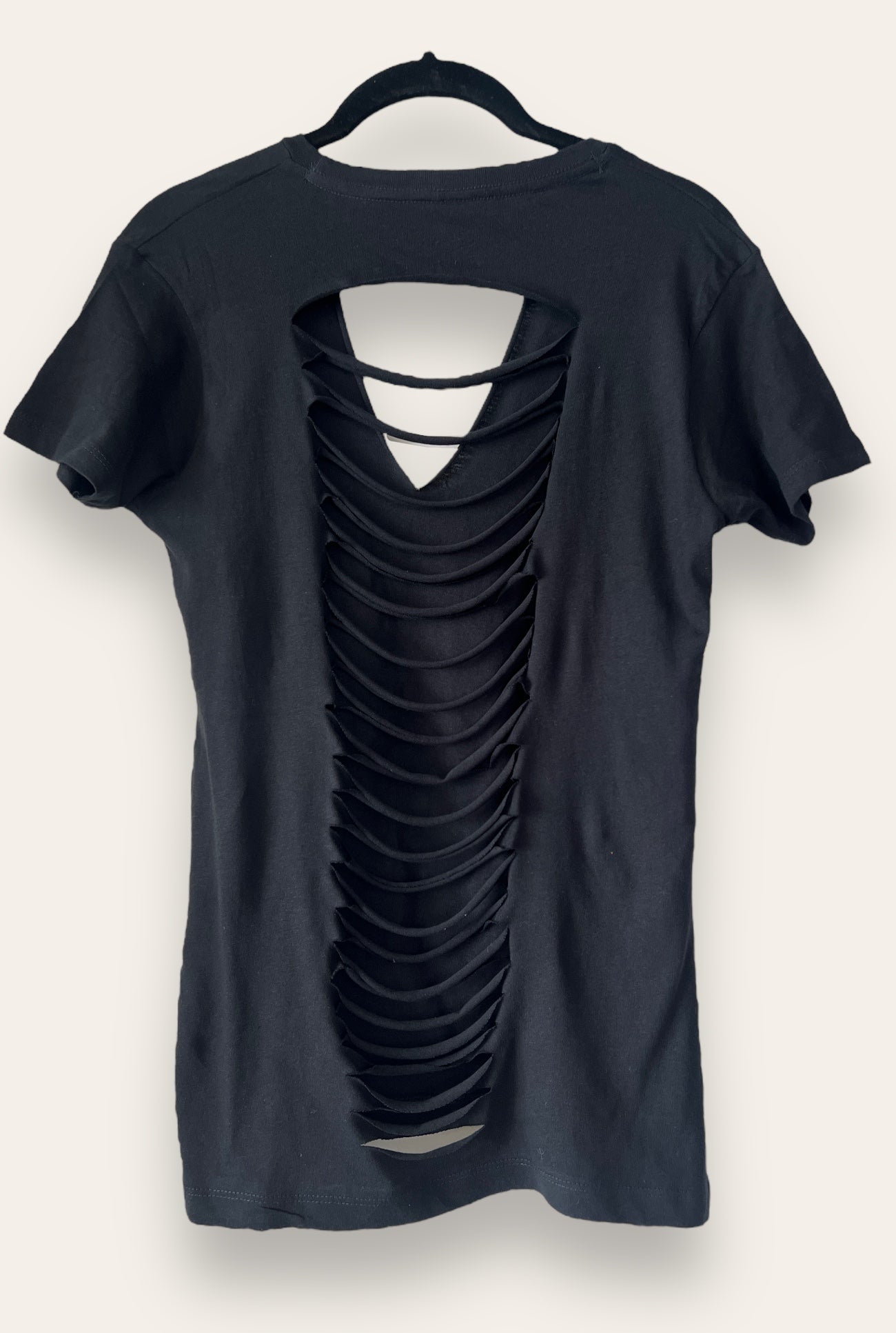 Wild & Free Slashed Distressed Vintage Festival Tee