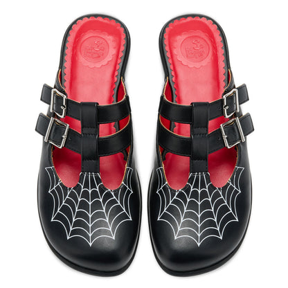 Widow Heart Mary Jane Clog
