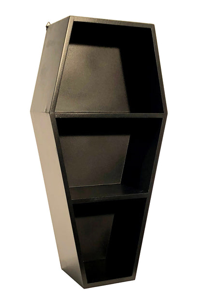 Deluxe Wood 20" Goth Coffin Shelf