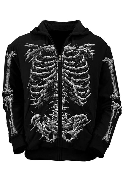 Dead Inside Skeleton Hoodie