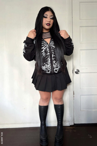 Dead Inside Skeleton Hoodie