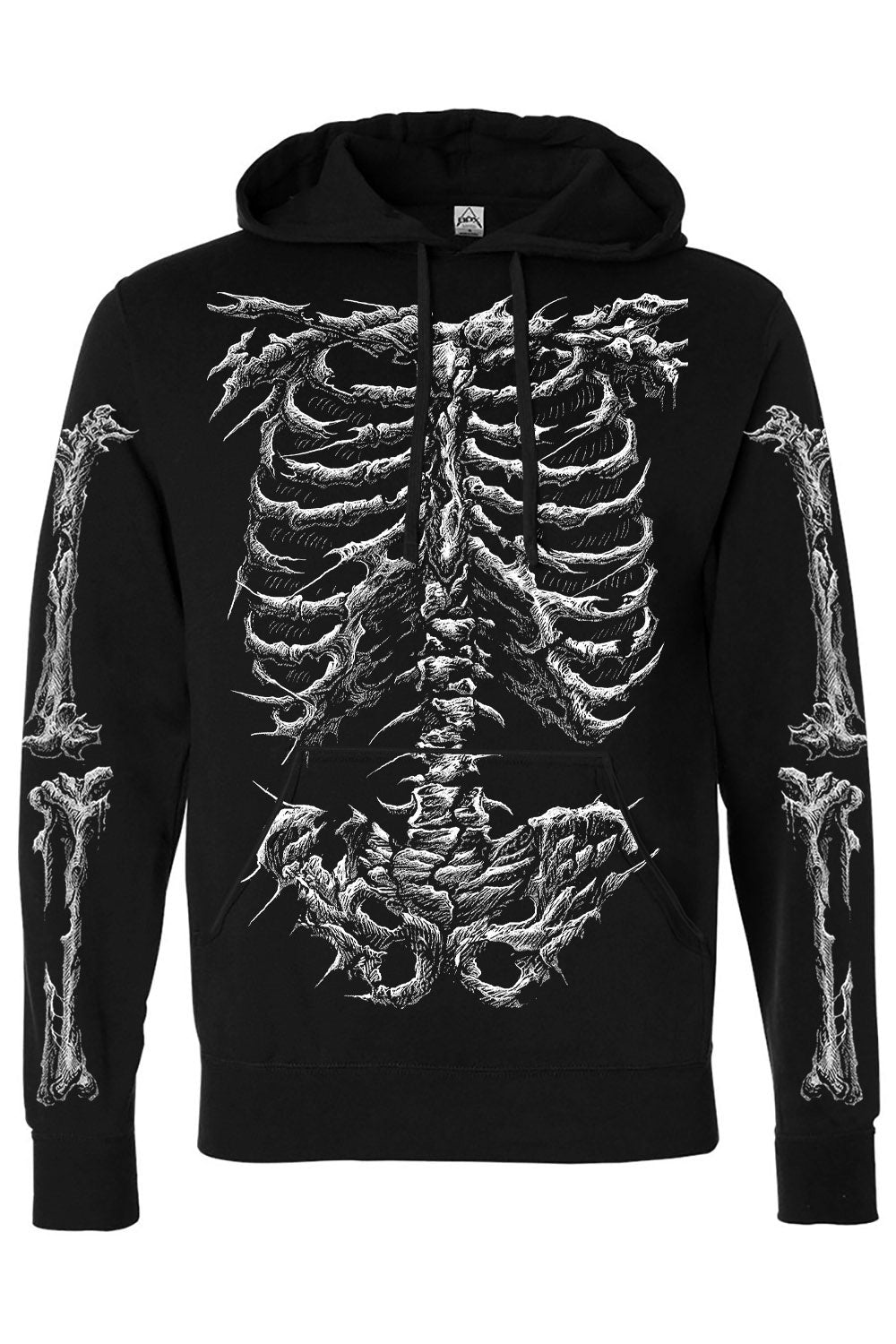 Dead Inside Skeleton Hoodie