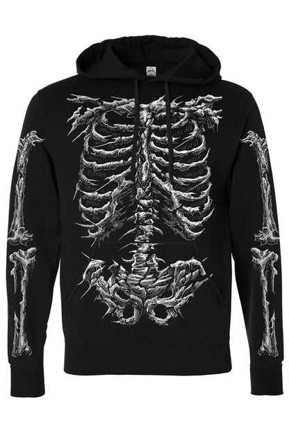 Dead Inside Skeleton Hoodie