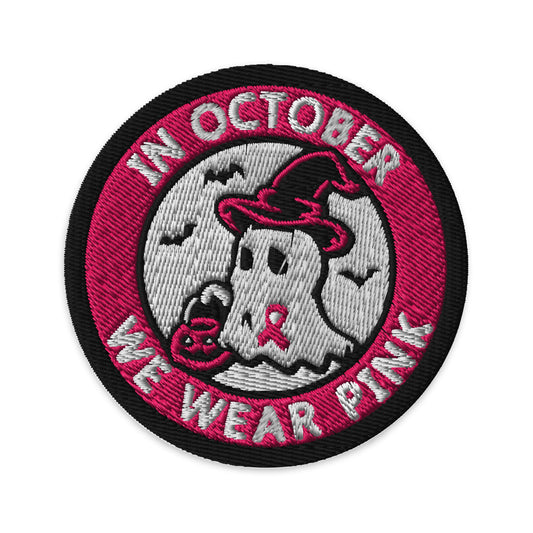In October We Wear Pink Patch
