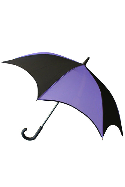 Funeral Procession Umbrella BLACK and PURPLE