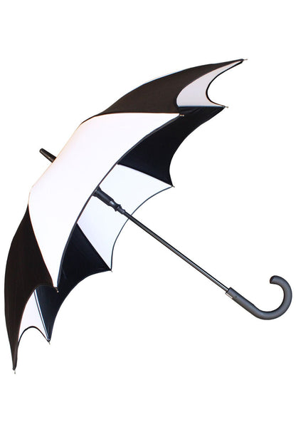 Funeral Procession Umbrella BLACK and WHITE