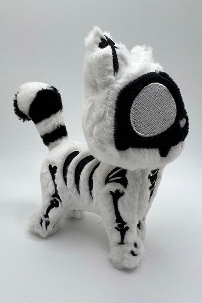 X-Ray Skelekitty Plush Keychain