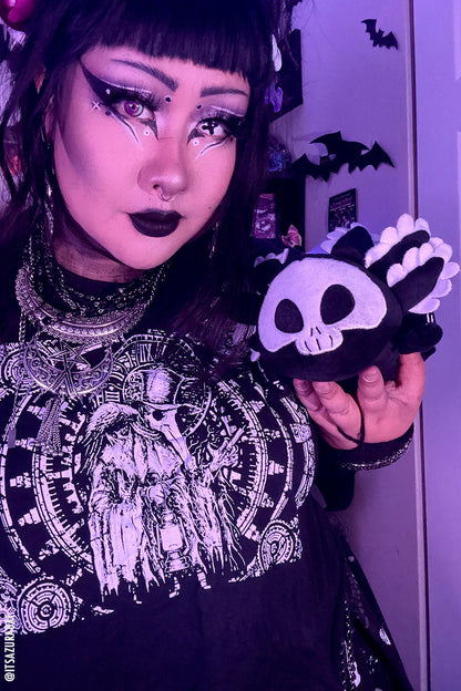 Spooksalotl the Axolotl Plush Toy