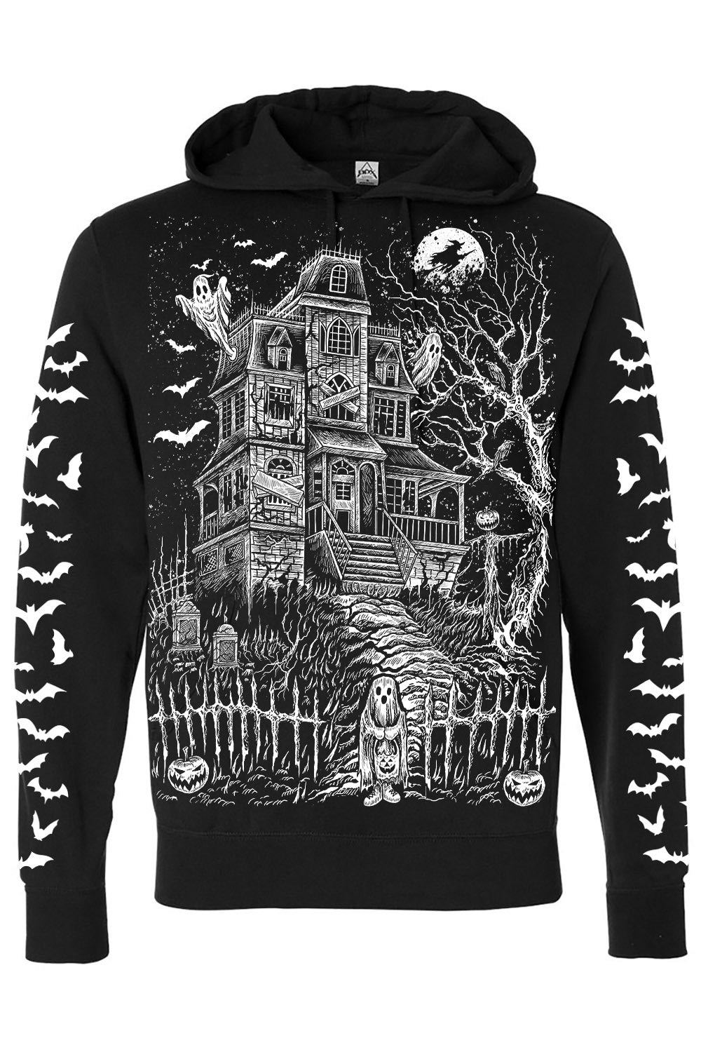 Haunted Mansion Hoodie [WHITE]