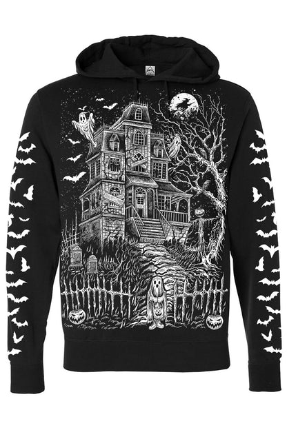 Haunted Mansion Hoodie [WHITE]
