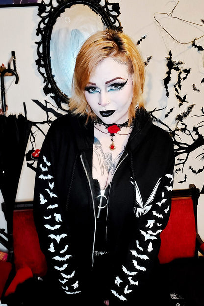 Haunted Mansion Hoodie [WHITE]