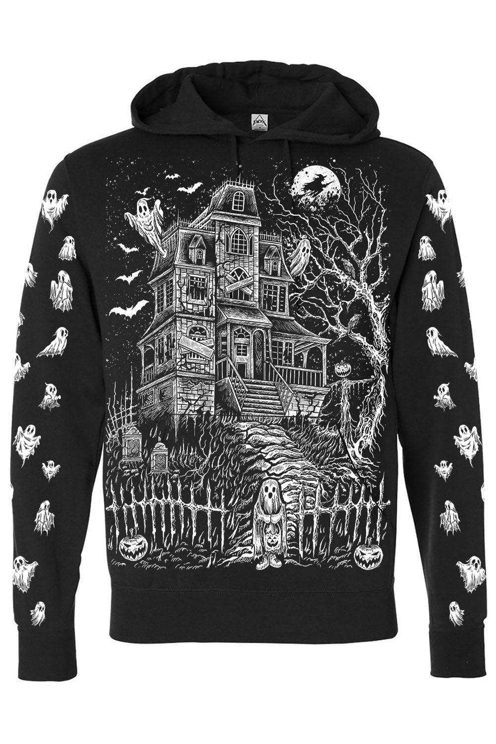 Haunted Mansion Hoodie [WHITE]