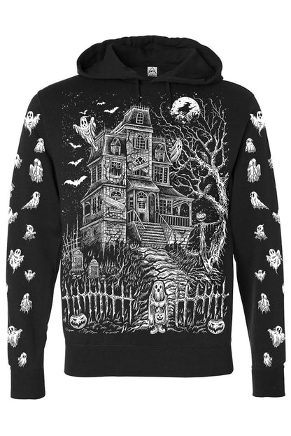 Haunted Mansion Hoodie [WHITE]