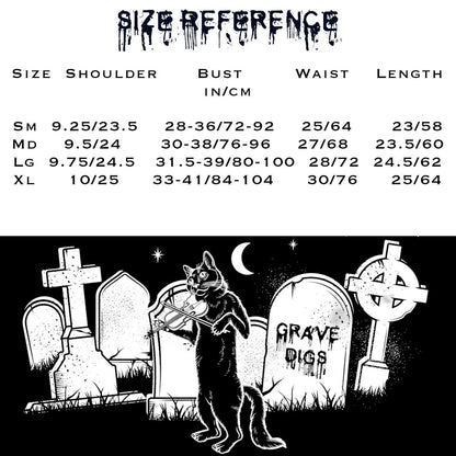 Day of the Dead Girl Print Tank Tops | Sleeveless Blouses | Cute Dark Gothic Fashion
